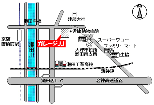 現地案内図