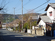 住宅地の街並み